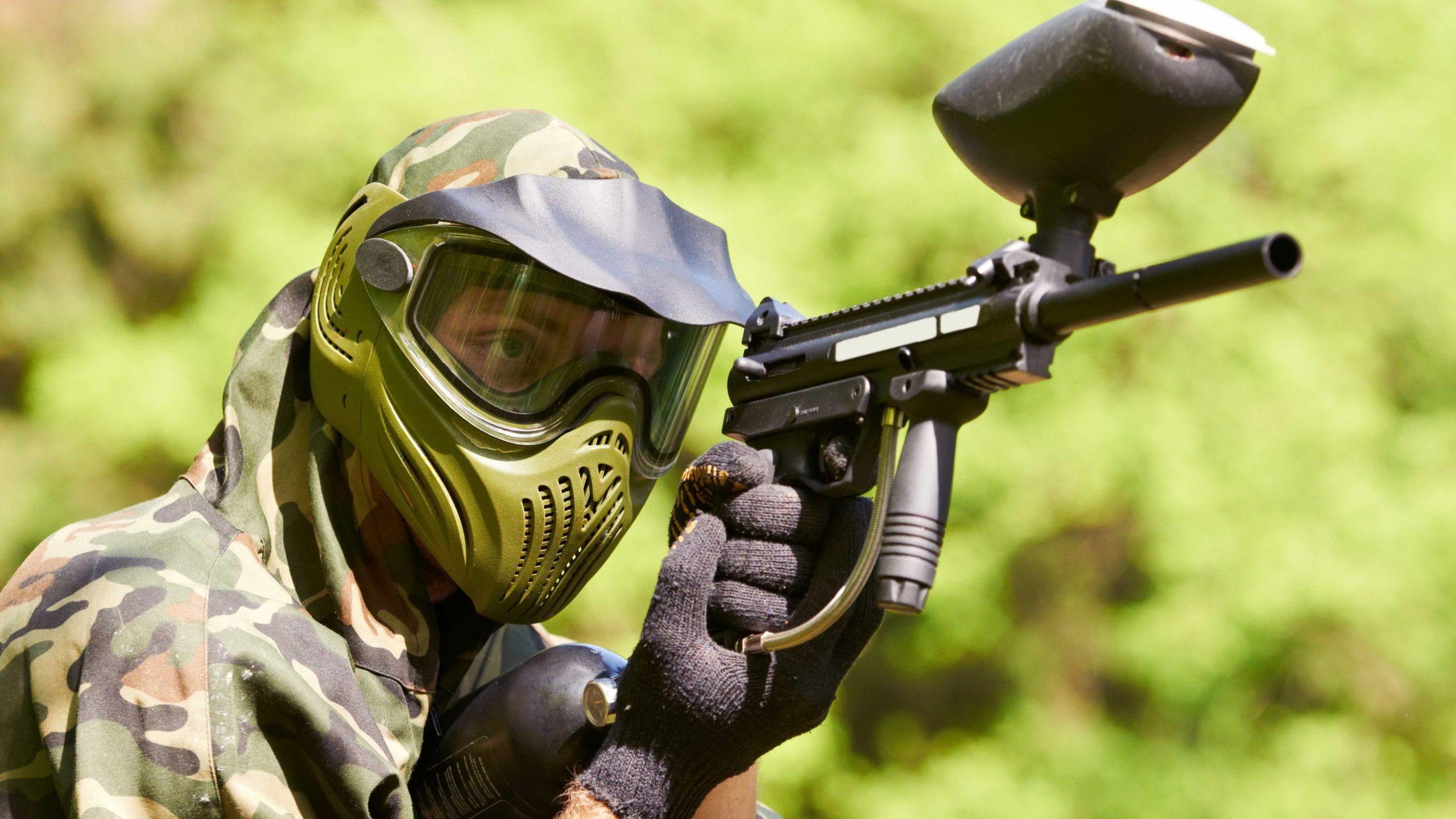 Campo de paintball para grupos en Madrid
