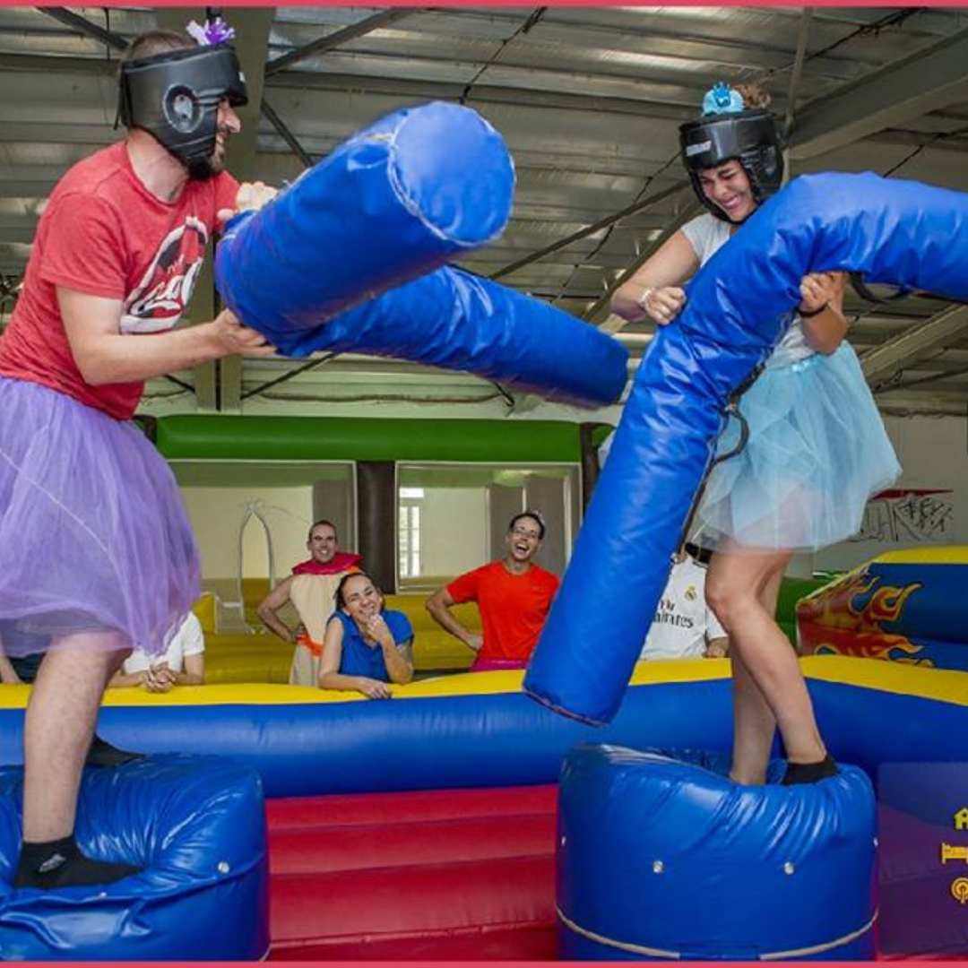 Lucha de gladiadores para niños en comuniones
