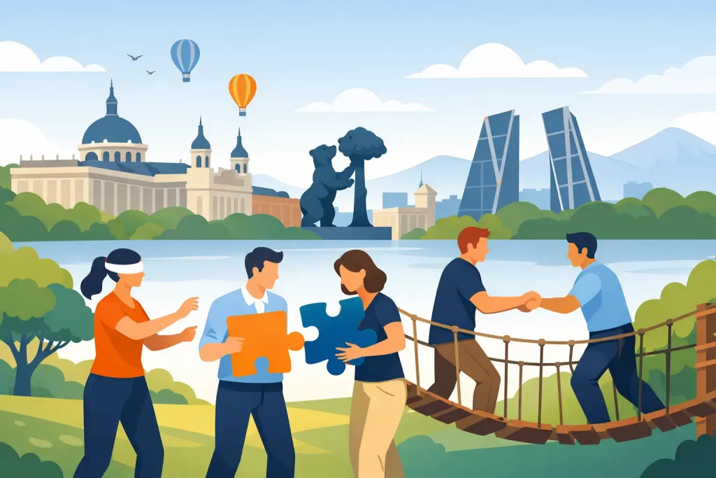 Teambuilding con actividades en Madrid
