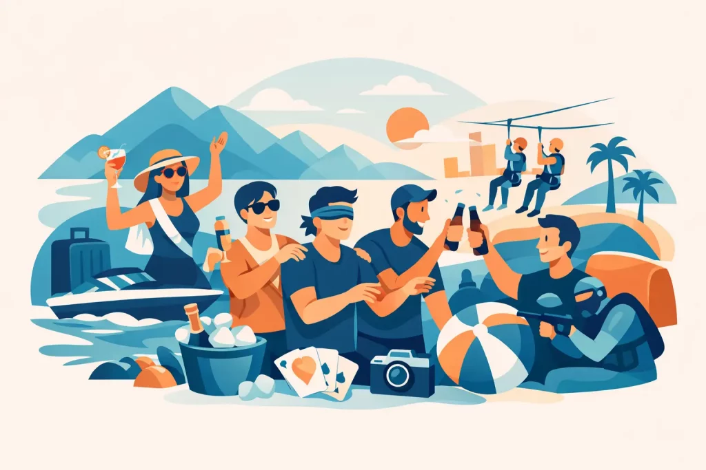 Cómo organizar despedida con actividades
