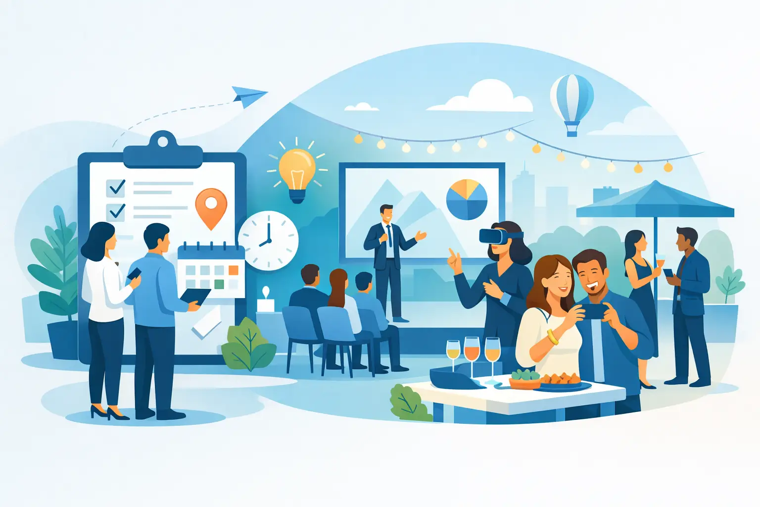 Organización de evento corporativo experiencial