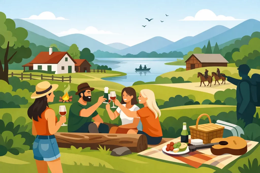 Cómo organizar una despedida rural completa