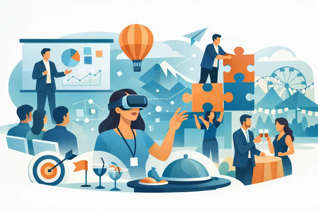 Guía de eventos experienciales para empresas