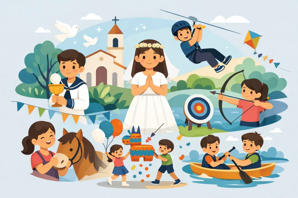 Comuniones con actividades que sí se disfrutan