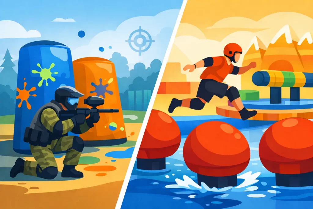 Paintball o Humor Amarillo: ¿qué elegir?