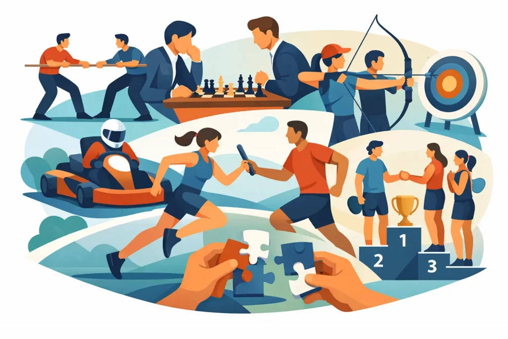 10 actividades competitivas para adultos
