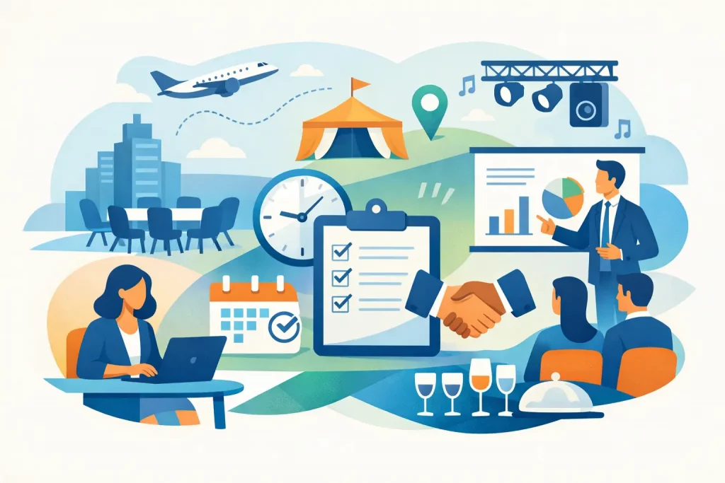 Guía de eventos corporativos integrales