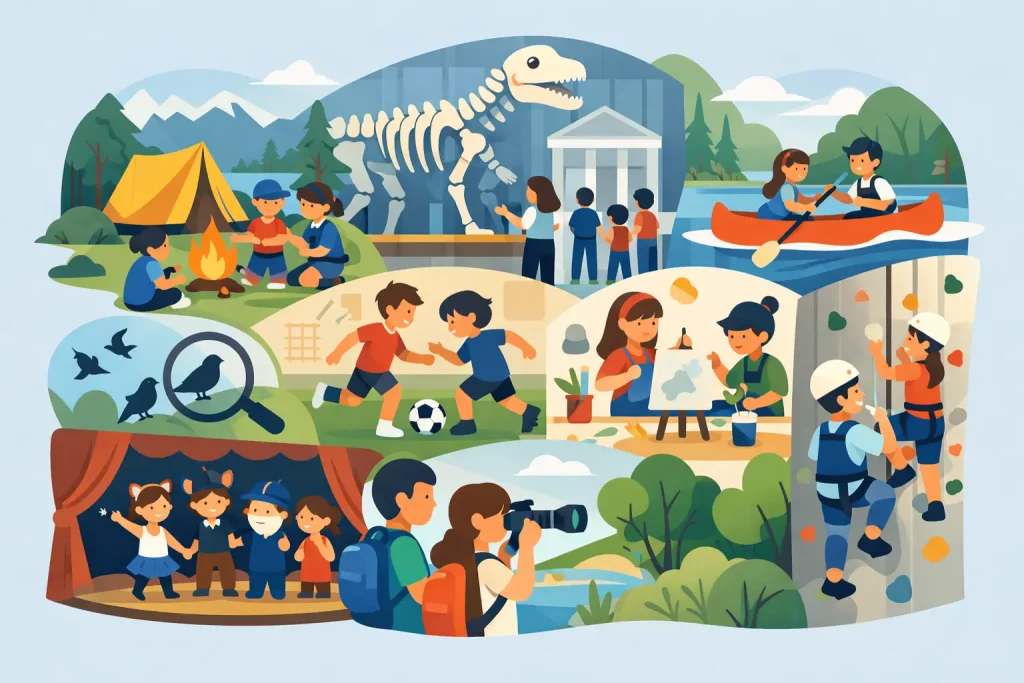 10 tipos de actividades para grupos escolares