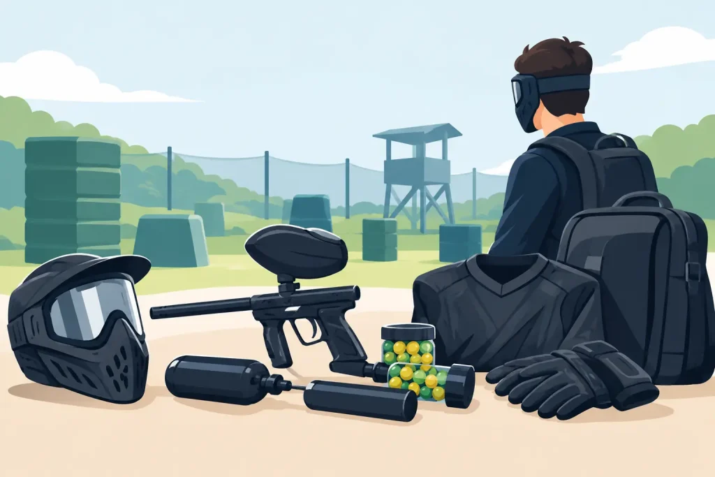 Qué llevar a un paintball sin complicarte